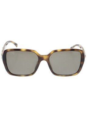 Chanel Square Frame Sunglasses Eyewear Brown 5408-a